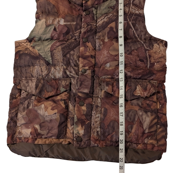 Cabela's For Kids Camo Goose Down Quilted Puffer Vest Size Medium - Picture 9 of 9